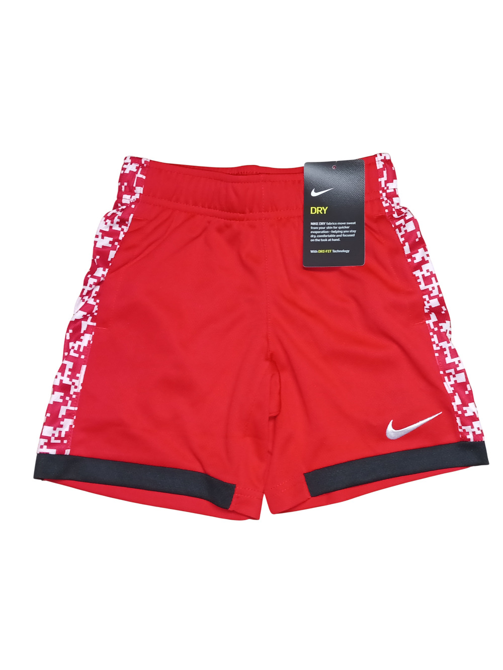 Nike Boys Trophy Shorts Red Dri-Fit Size 4/XS Athletic Training Gym Sports New